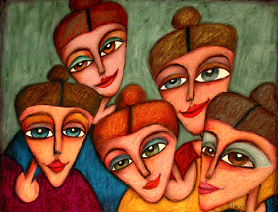 27. Five Sisters art